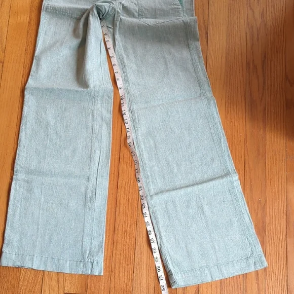 NWT Pilcro Light Green Wide Leg Pants Size 2/26 - Picture 7 of 9